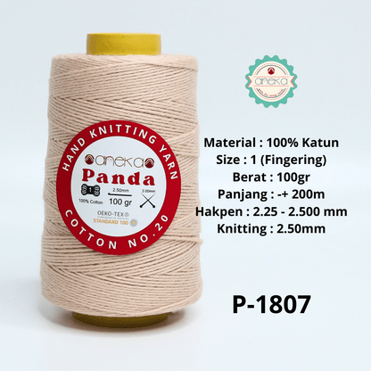 KATALOG - Benang Rajut Katun Panda / Cotton Yarn 1