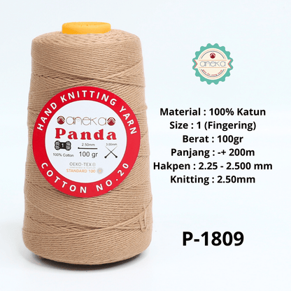 KATALOG - Benang Rajut Katun Panda / Cotton Yarn 1