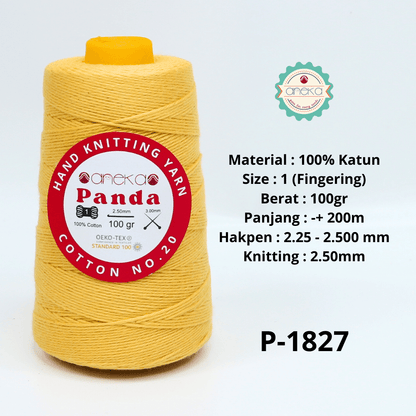 KATALOG - Benang Rajut Katun Panda / Cotton Yarn 1