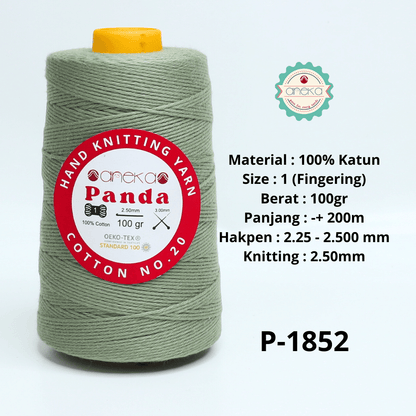 KATALOG - Benang Rajut Katun Panda / Cotton Yarn 1