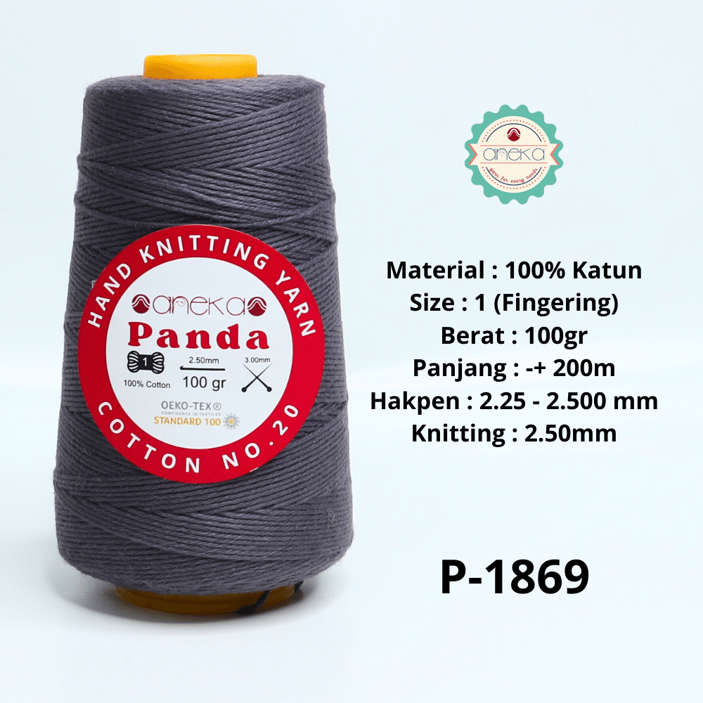 KATALOG - Benang Rajut Katun Panda / Cotton Yarn 1