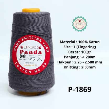 KATALOG - Benang Rajut Katun Panda / Cotton Yarn 1