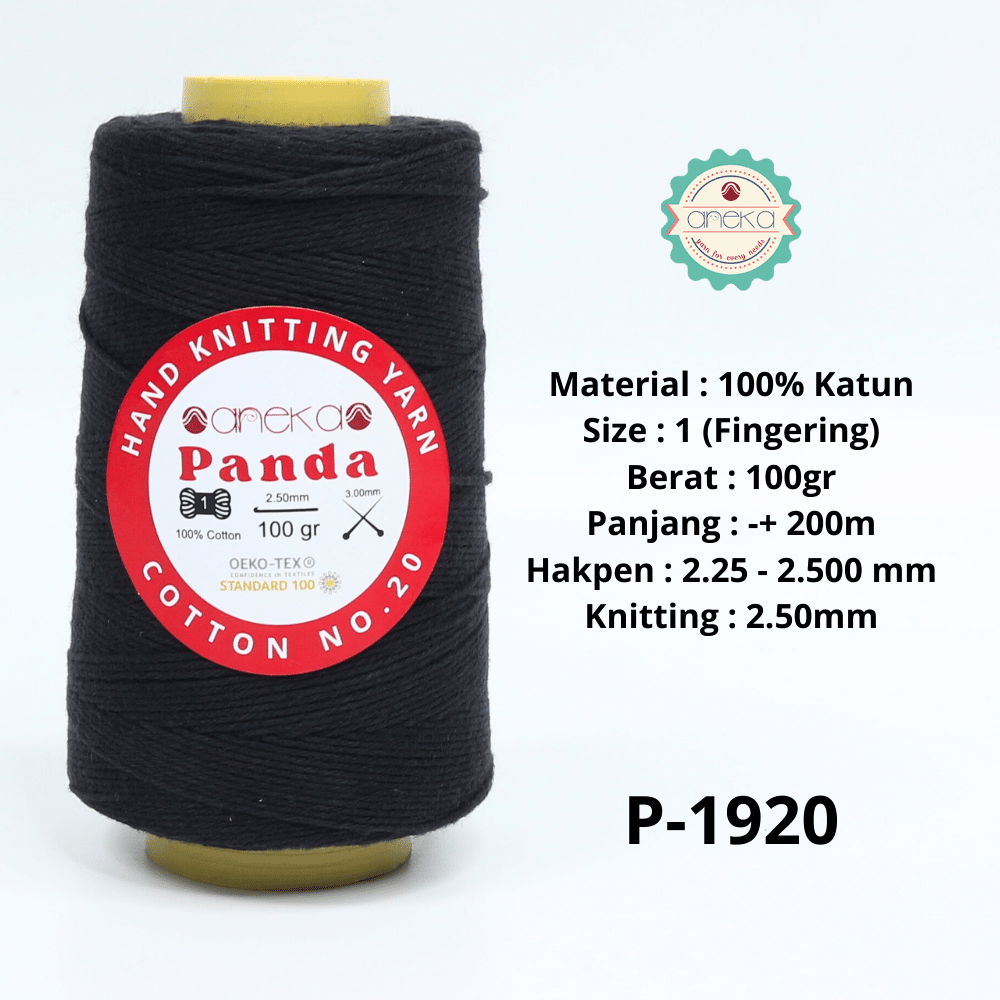 KATALOG - Benang Rajut Katun Panda / Cotton Yarn 1