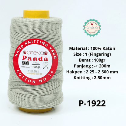 KATALOG - Benang Rajut Katun Panda / Cotton Yarn 1