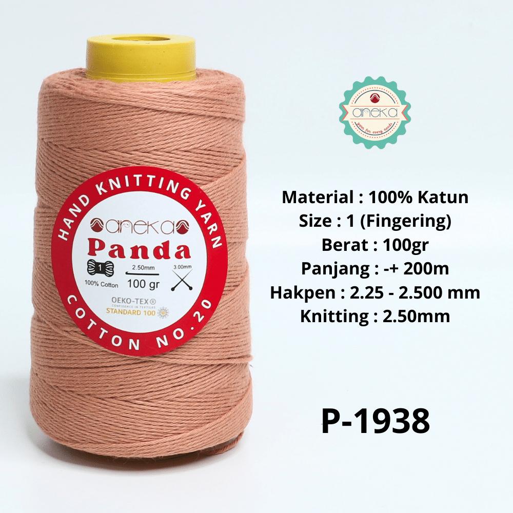 KATALOG - Benang Rajut Katun Panda / Cotton Yarn 1