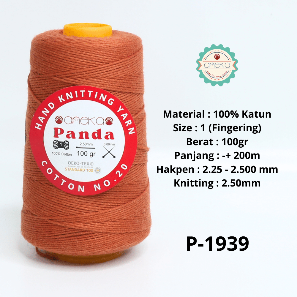 KATALOG - Benang Rajut Katun Panda / Cotton Yarn 1