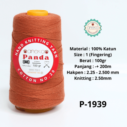 KATALOG - Benang Rajut Katun Panda / Cotton Yarn 1