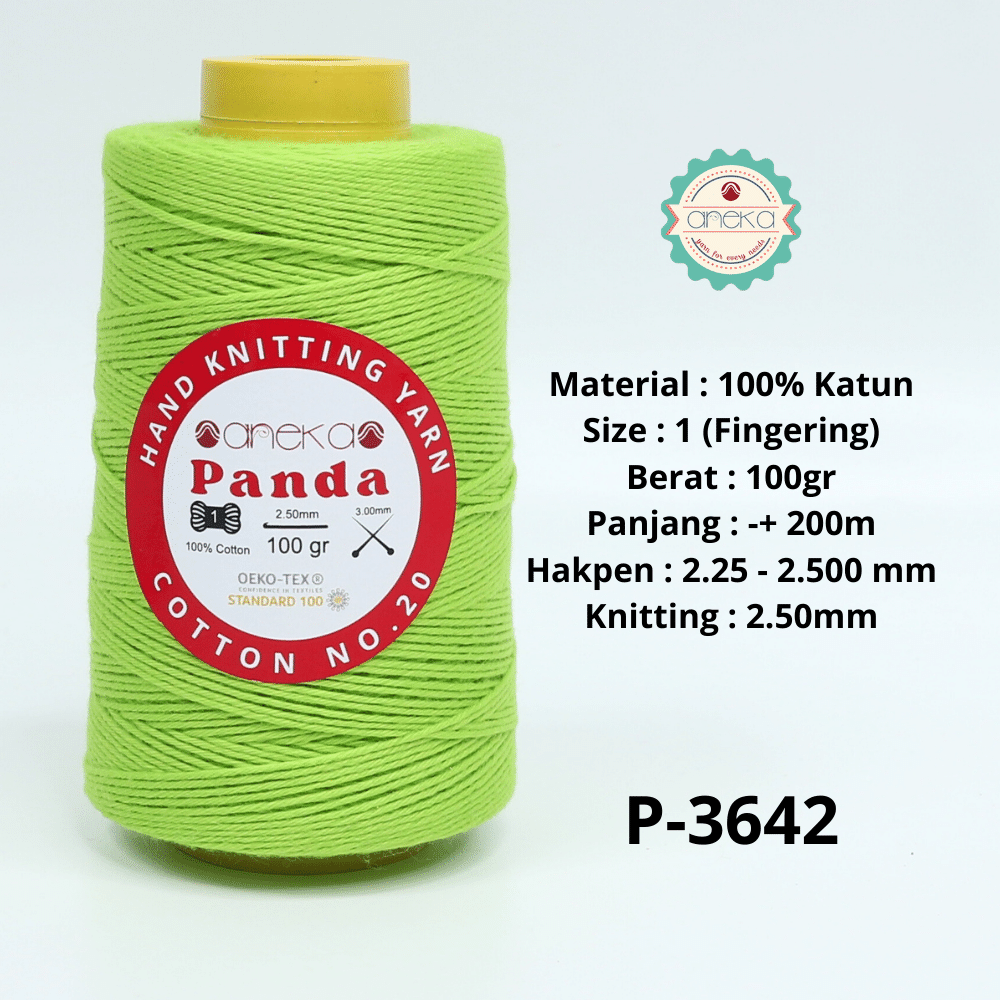 KATALOG - Benang Rajut Katun Panda / Cotton Yarn 1