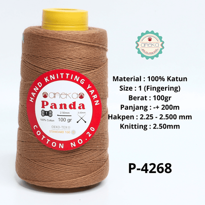 KATALOG - Benang Rajut Katun Panda / Cotton Yarn 1