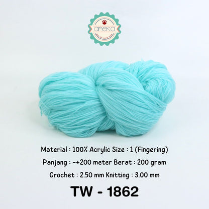 KATALOG - Benang Rajut Wool Aneka / Wol / Siet Yarn 200 gram (BENTUK HANK, TIDAK DIGULUNG) Part 1