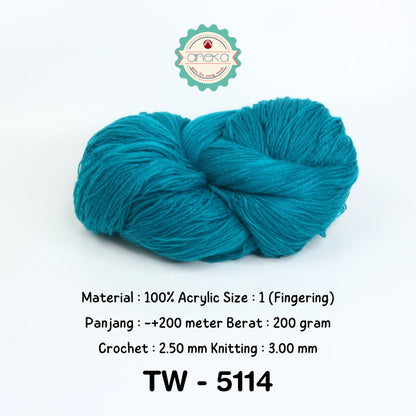 KATALOG - Benang Rajut Wool Aneka / Wol / Siet Yarn 200 gram (BENTUK HANK, TIDAK DIGULUNG) Part 1