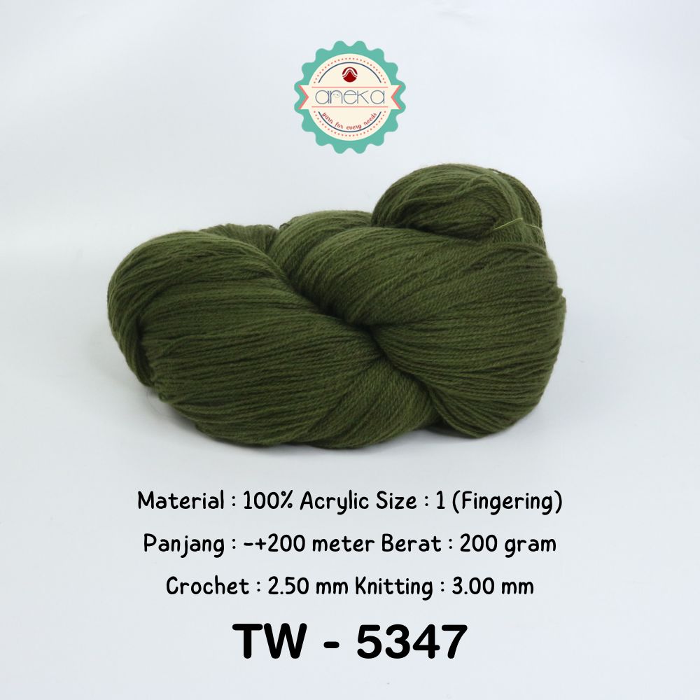 KATALOG - Benang Rajut Wool Aneka / Wol / Siet Yarn 200 gram (BENTUK HANK, TIDAK DIGULUNG) Part 1