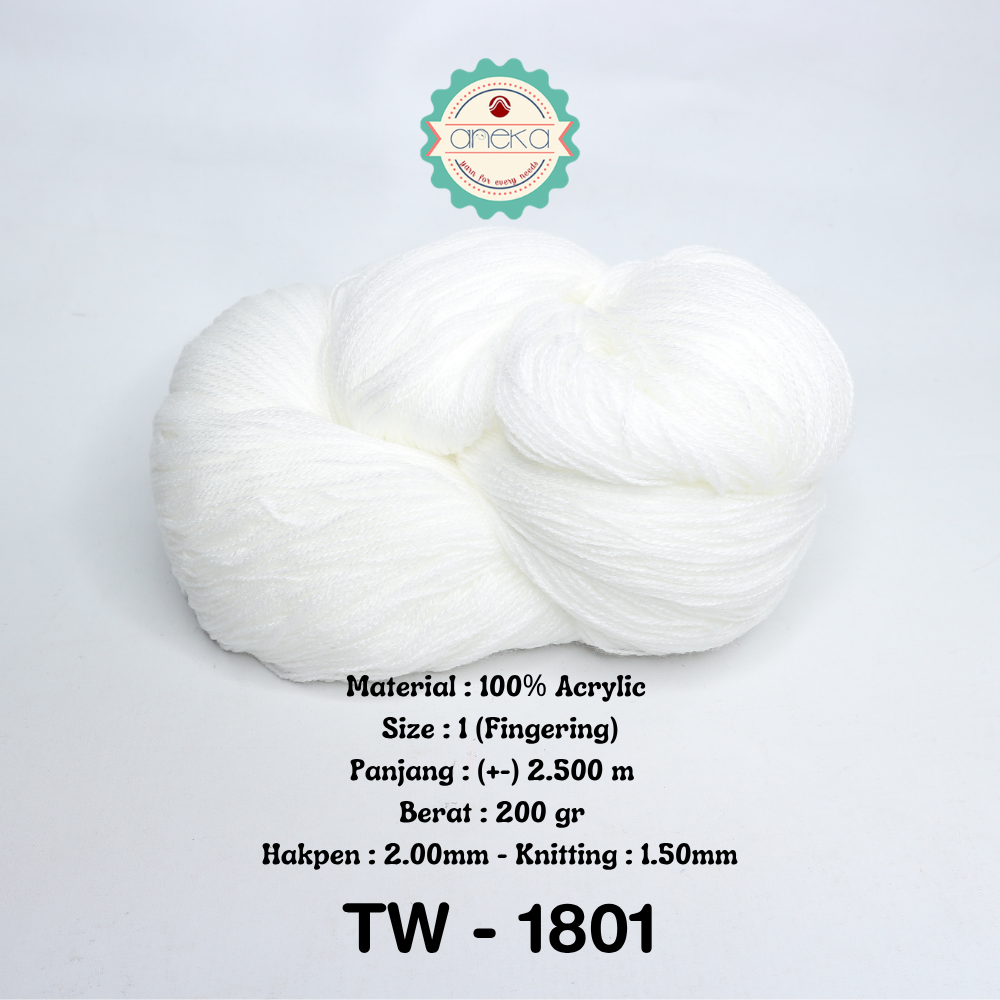 KATALOG - Benang Rajut Wool Aneka  / Wol / Siet Yarn 200 gram (BENTUK HANK, TIDAK DIGULUNG) Part 2