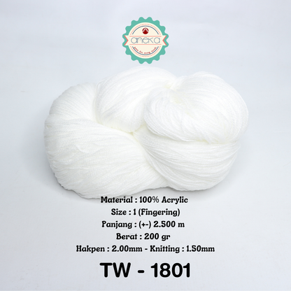 KATALOG - Benang Rajut Wool Aneka  / Wol / Siet Yarn 200 gram (BENTUK HANK, TIDAK DIGULUNG) Part 2