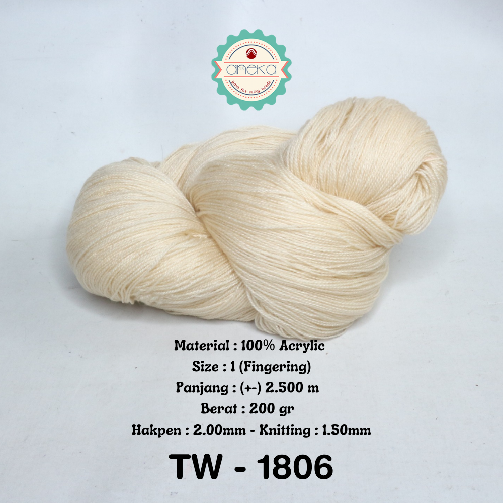 KATALOG - Benang Rajut Wool Aneka  / Wol / Siet Yarn 200 gram (BENTUK HANK, TIDAK DIGULUNG) Part 2