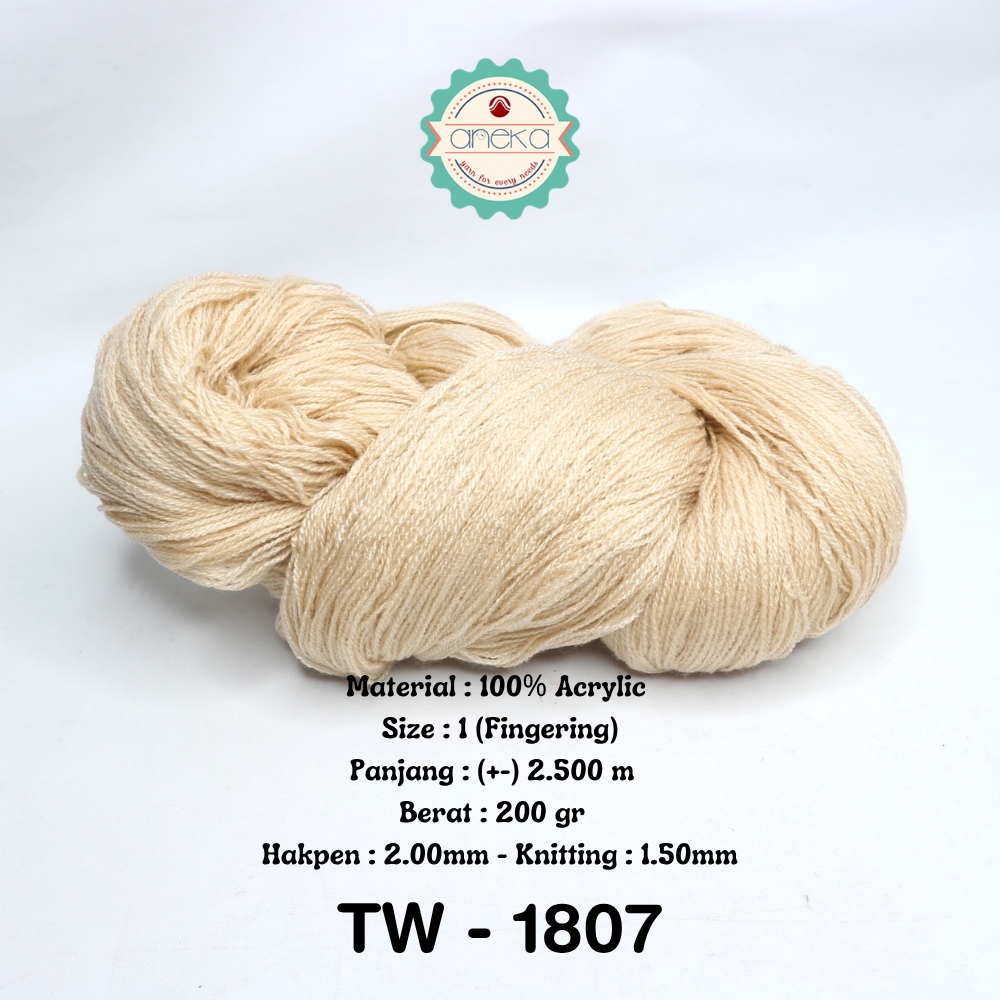 KATALOG - Benang Rajut Wool Aneka  / Wol / Siet Yarn 200 gram (BENTUK HANK, TIDAK DIGULUNG) Part 2