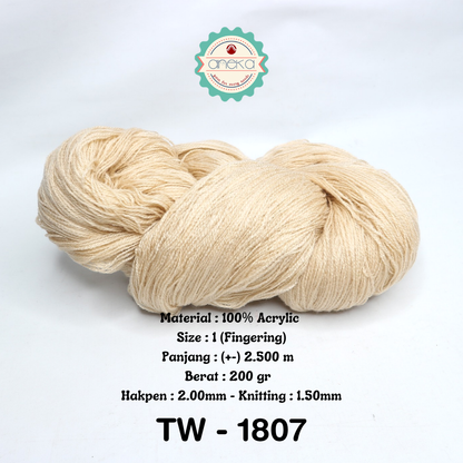 KATALOG - Benang Rajut Wool Aneka  / Wol / Siet Yarn 200 gram (BENTUK HANK, TIDAK DIGULUNG) Part 2