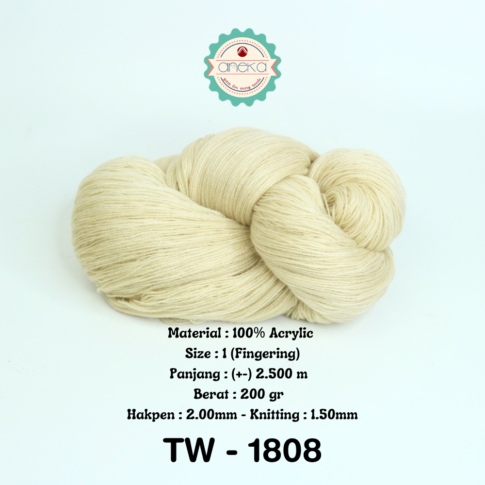 KATALOG - Benang Rajut Wool Aneka  / Wol / Siet Yarn 200 gram (BENTUK HANK, TIDAK DIGULUNG) Part 2