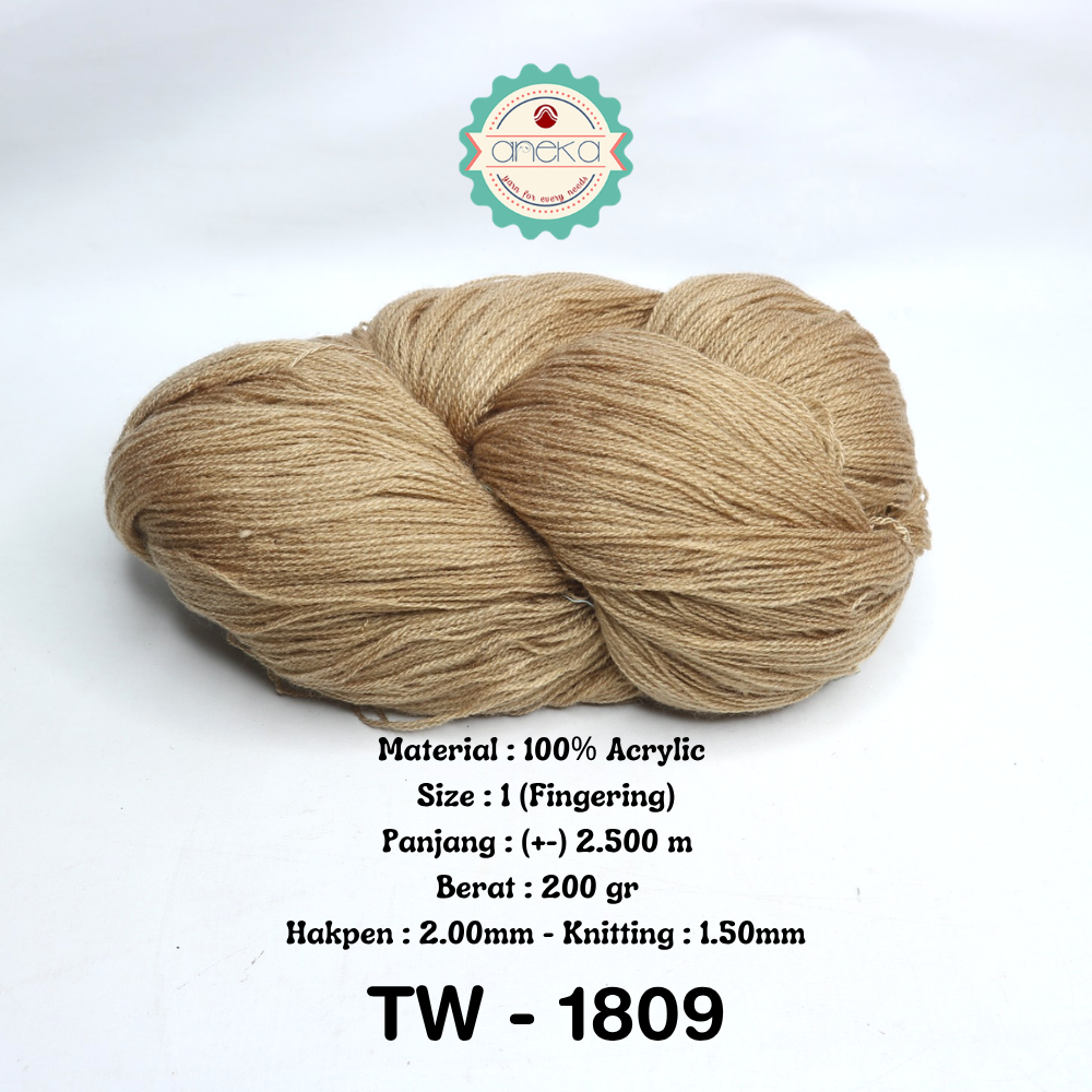 KATALOG - Benang Rajut Wool Aneka  / Wol / Siet Yarn 200 gram (BENTUK HANK, TIDAK DIGULUNG) Part 2