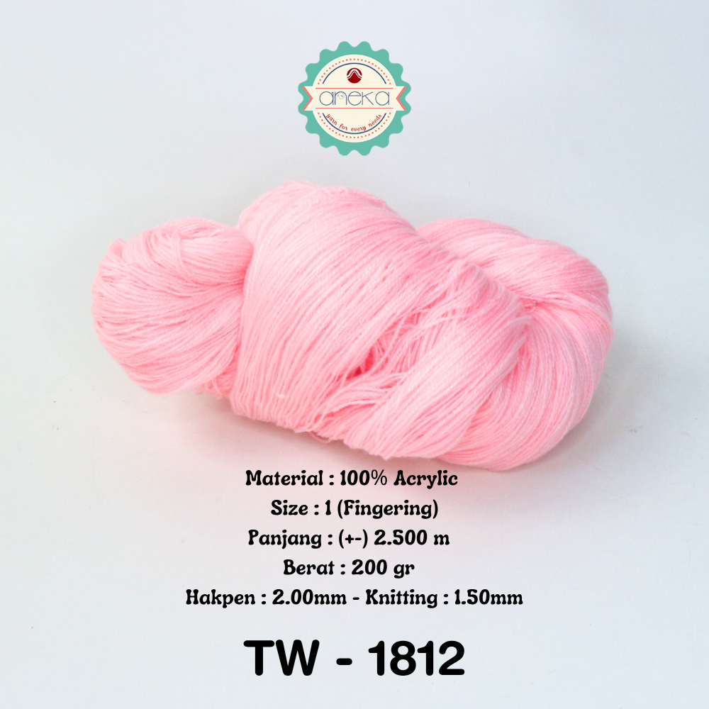 KATALOG - Benang Rajut Wool Aneka / Wol / Siet Yarn 200 gram (BENTUK HANK, TIDAK DIGULUNG) Part 1