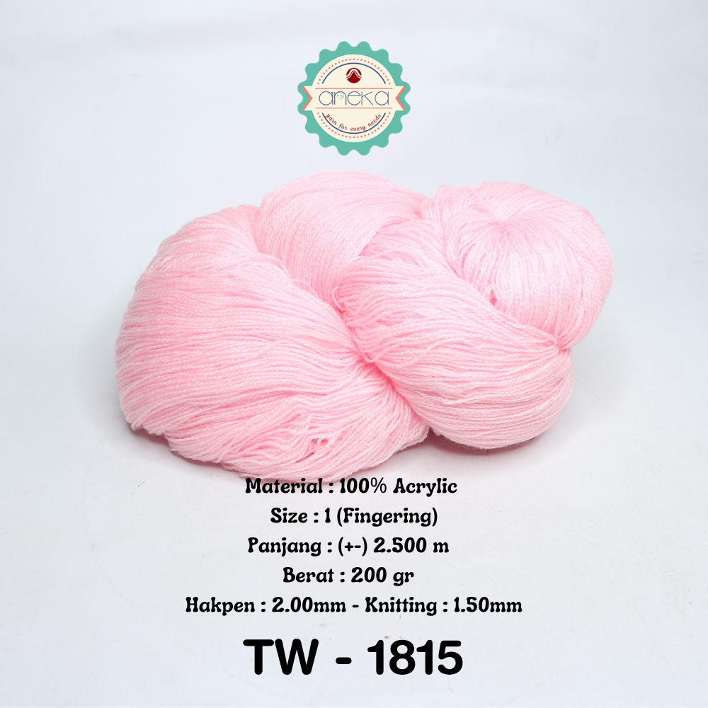 KATALOG - Benang Rajut Wool Aneka / Wol / Siet Yarn 200 gram (BENTUK HANK, TIDAK DIGULUNG) Part 1