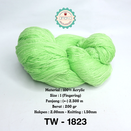 KATALOG - Benang Rajut Wool Aneka  / Wol / Siet Yarn 200 gram (BENTUK HANK, TIDAK DIGULUNG) Part 2