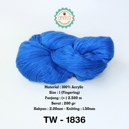 KATALOG - Benang Rajut Wool Aneka / Wol / Siet Yarn 200 gram (BENTUK HANK, TIDAK DIGULUNG) Part 1