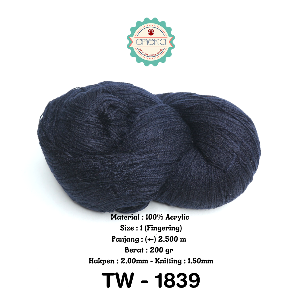 KATALOG - Benang Rajut Wool Aneka / Wol / Siet Yarn 200 gram (BENTUK HANK, TIDAK DIGULUNG) Part 1