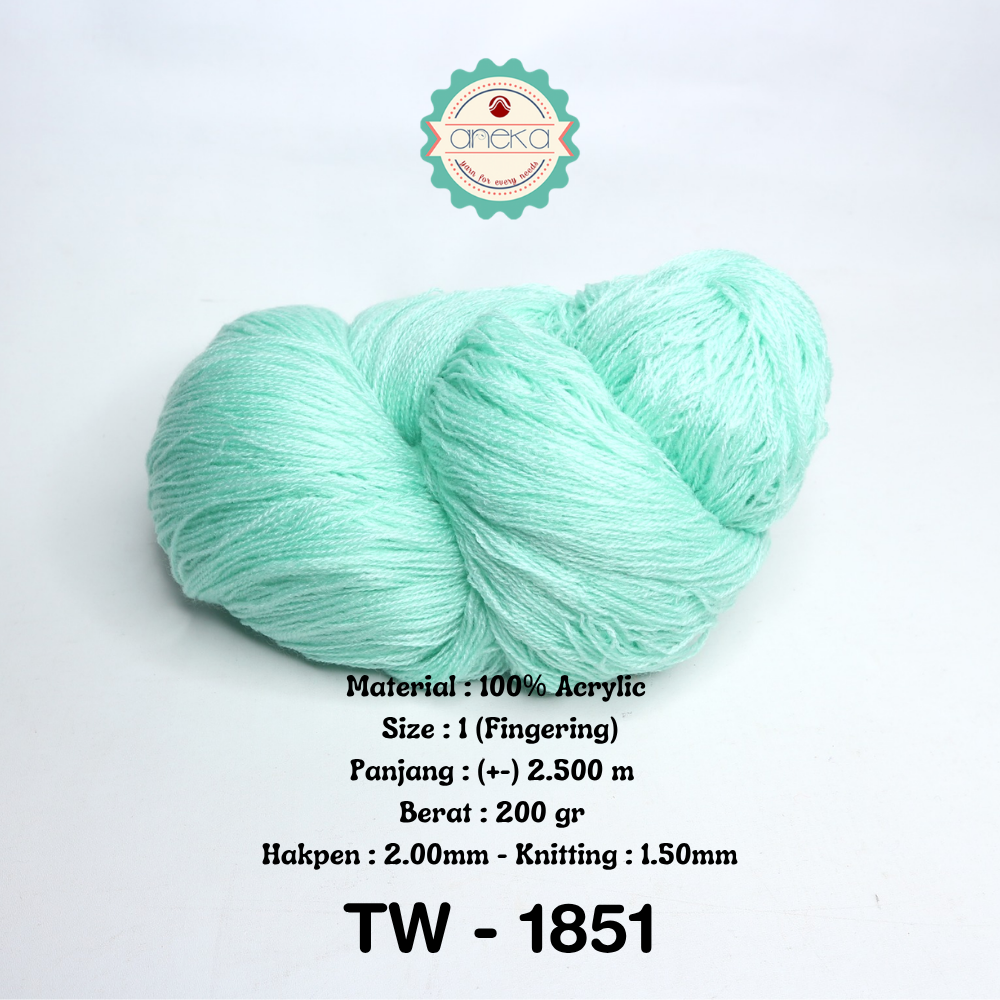 KATALOG - Benang Rajut Wool Aneka  / Wol / Siet Yarn 200 gram (BENTUK HANK, TIDAK DIGULUNG) Part 2
