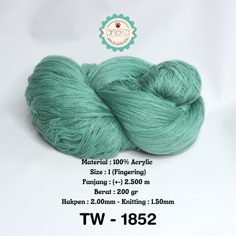 KATALOG - Benang Rajut Wool Aneka  / Wol / Siet Yarn 200 gram (BENTUK HANK, TIDAK DIGULUNG) Part 2