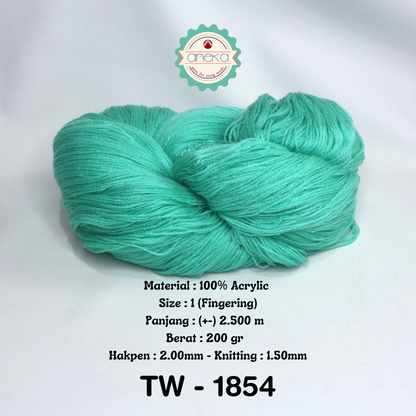 KATALOG - Benang Rajut Wool Aneka  / Wol / Siet Yarn 200 gram (BENTUK HANK, TIDAK DIGULUNG) Part 2
