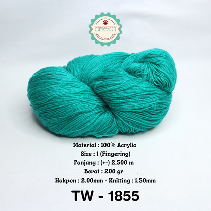 KATALOG - Benang Rajut Wool Aneka  / Wol / Siet Yarn 200 gram (BENTUK HANK, TIDAK DIGULUNG) Part 2