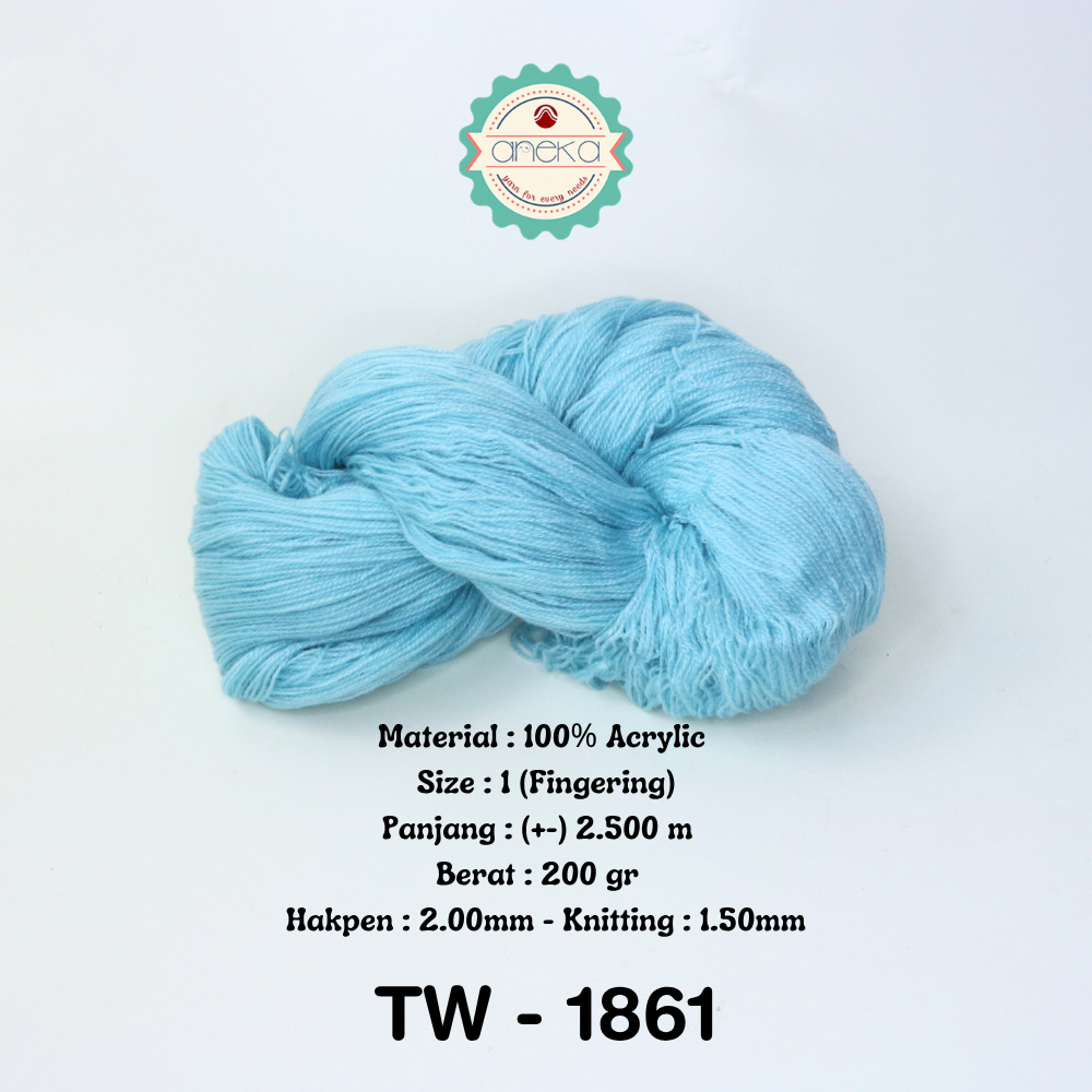 KATALOG - Benang Rajut Wool Aneka / Wol / Siet Yarn 200 gram (BENTUK HANK, TIDAK DIGULUNG) Part 1