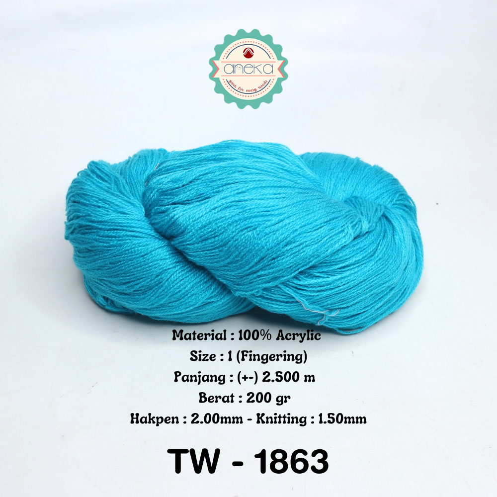 KATALOG - Benang Rajut Wool Aneka / Wol / Siet Yarn 200 gram (BENTUK HANK, TIDAK DIGULUNG) Part 1