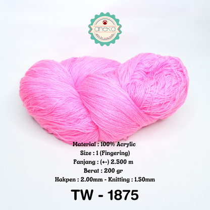 KATALOG - Benang Rajut Wool Aneka / Wol / Siet Yarn 200 gram (BENTUK HANK, TIDAK DIGULUNG) Part 1