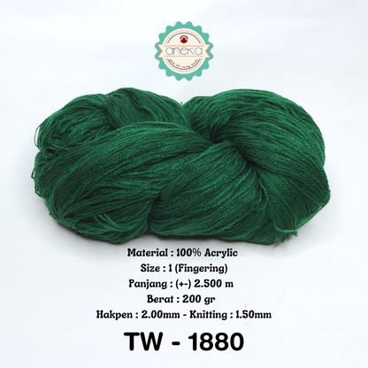 KATALOG - Benang Rajut Wool Aneka  / Wol / Siet Yarn 200 gram (BENTUK HANK, TIDAK DIGULUNG) Part 2