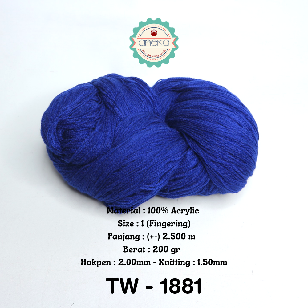 KATALOG - Benang Rajut Wool Aneka / Wol / Siet Yarn 200 gram (BENTUK HANK, TIDAK DIGULUNG) Part 1