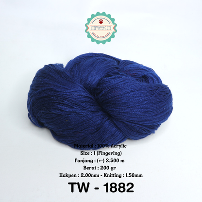 KATALOG - Benang Rajut Wool Aneka / Wol / Siet Yarn 200 gram (BENTUK HANK, TIDAK DIGULUNG) Part 1