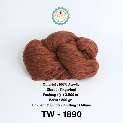 KATALOG - Benang Rajut Wool Aneka  / Wol / Siet Yarn 200 gram (BENTUK HANK, TIDAK DIGULUNG) Part 2