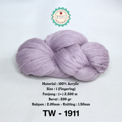 KATALOG - Benang Rajut Wool Aneka / Wol / Siet Yarn 200 gram (BENTUK HANK, TIDAK DIGULUNG) Part 1