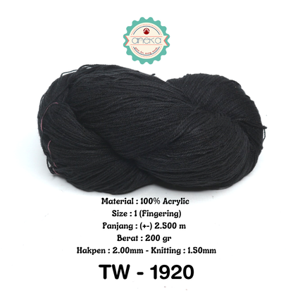 KATALOG - Benang Rajut Wool Aneka  / Wol / Siet Yarn 200 gram (BENTUK HANK, TIDAK DIGULUNG) Part 2