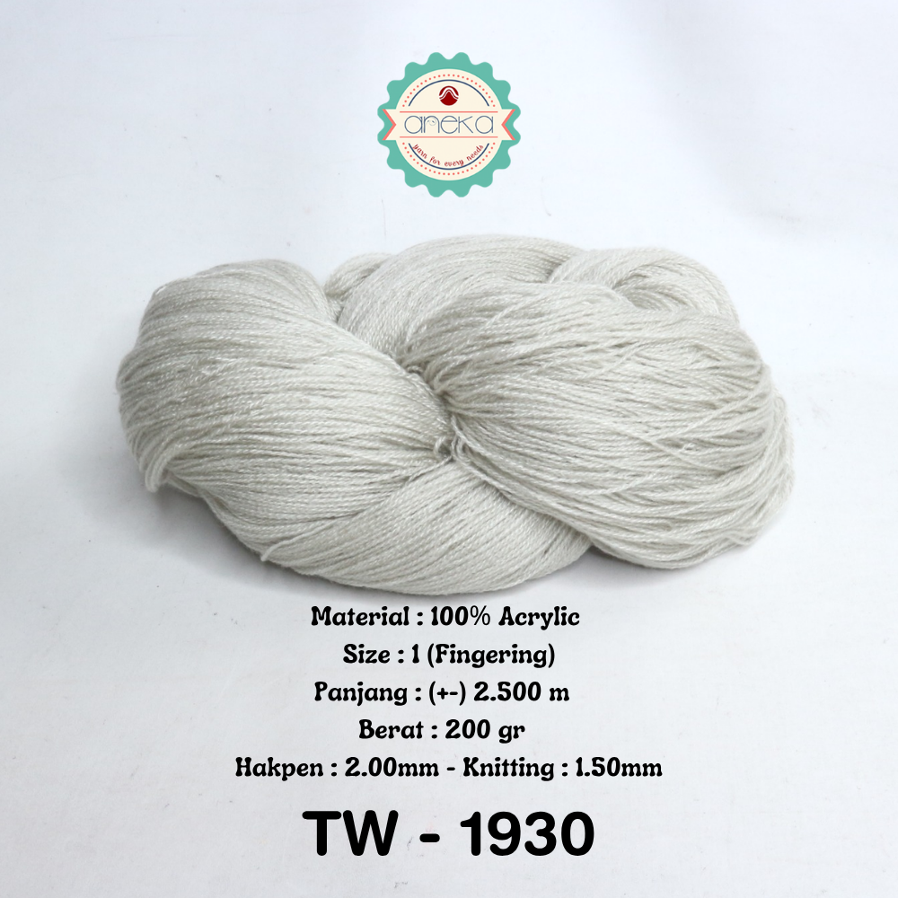 KATALOG - Benang Rajut Wool Aneka  / Wol / Siet Yarn 200 gram (BENTUK HANK, TIDAK DIGULUNG) Part 2