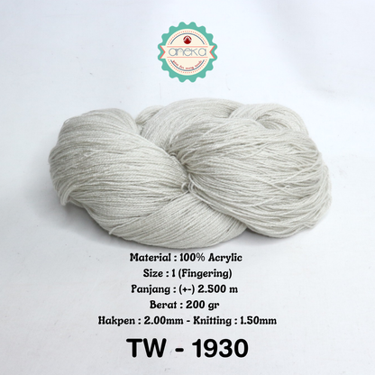 KATALOG - Benang Rajut Wool Aneka  / Wol / Siet Yarn 200 gram (BENTUK HANK, TIDAK DIGULUNG) Part 2