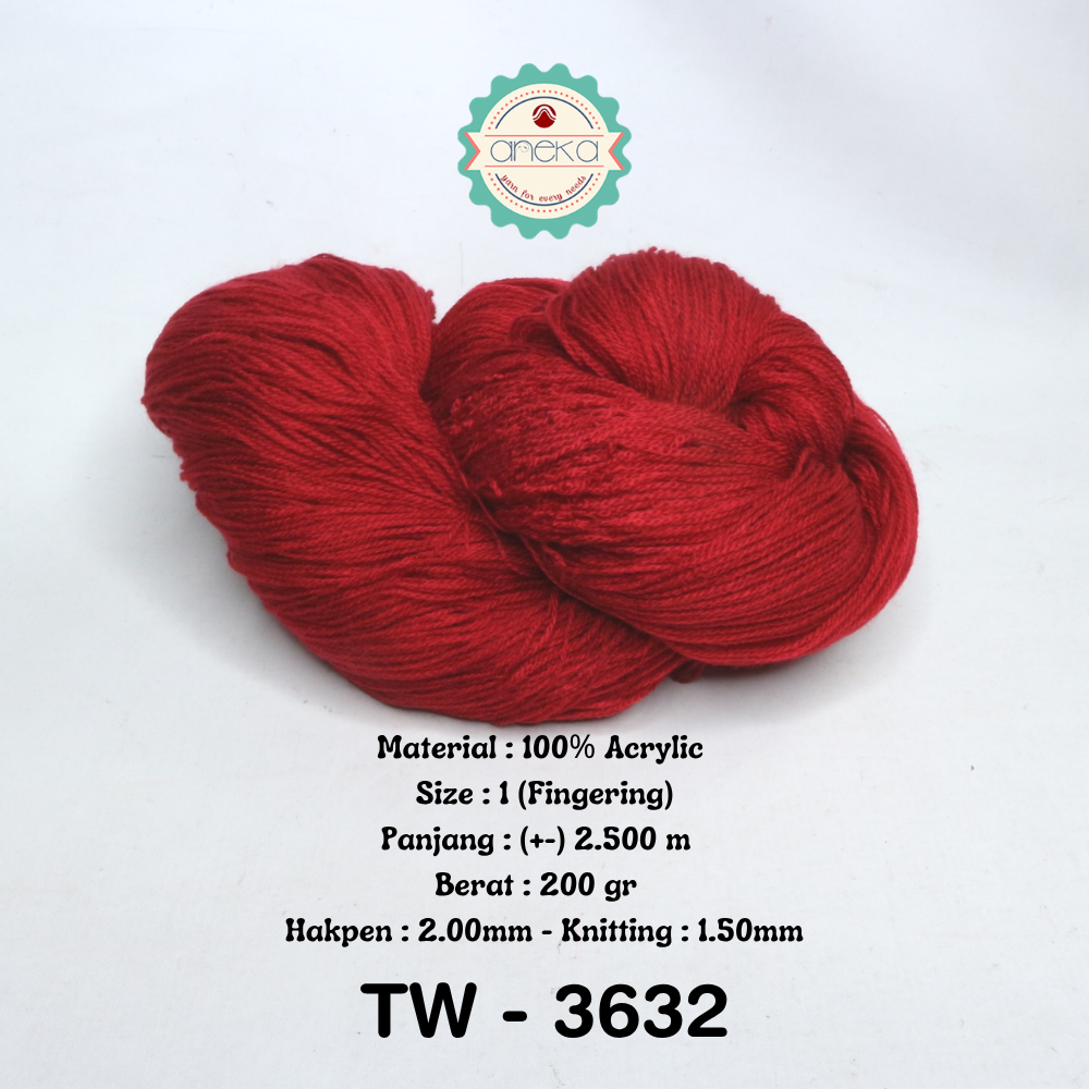 KATALOG - Benang Rajut Wool Aneka / Wol / Siet Yarn 200 gram (BENTUK HANK, TIDAK DIGULUNG) Part 1