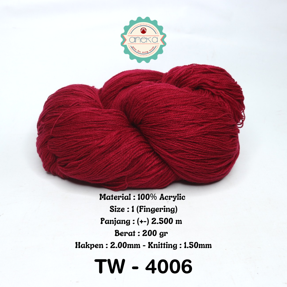 KATALOG - Benang Rajut Wool Aneka / Wol / Siet Yarn 200 gram (BENTUK HANK, TIDAK DIGULUNG) Part 1