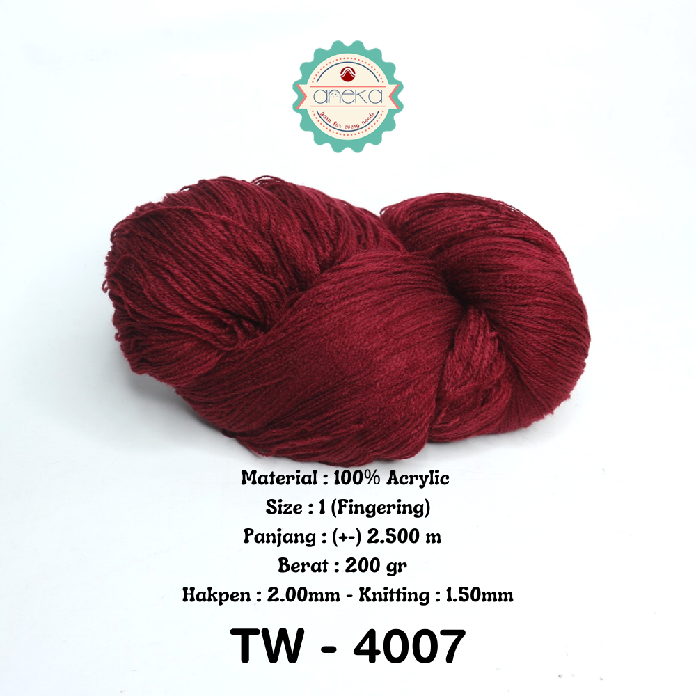 KATALOG - Benang Rajut Wool Aneka  / Wol / Siet Yarn 200 gram (BENTUK HANK, TIDAK DIGULUNG) Part 2