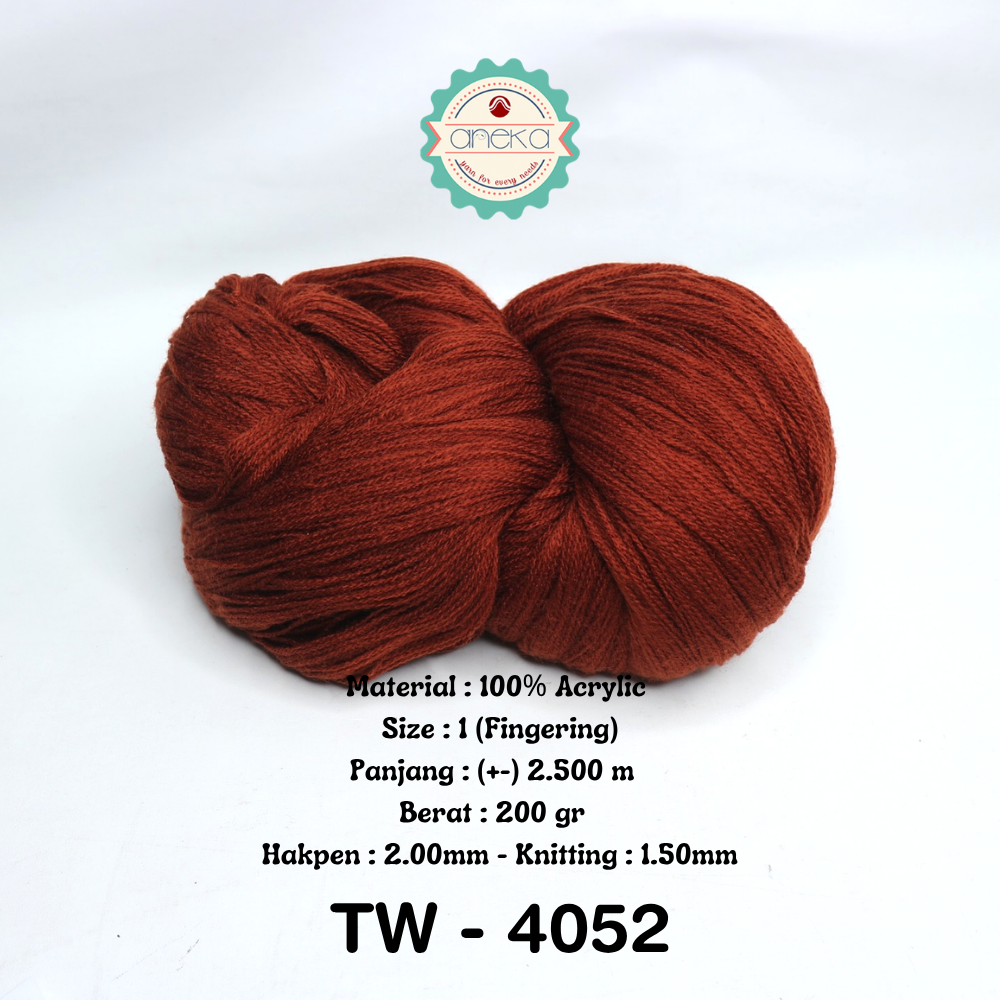 KATALOG - Benang Rajut Wool Aneka  / Wol / Siet Yarn 200 gram (BENTUK HANK, TIDAK DIGULUNG) Part 2