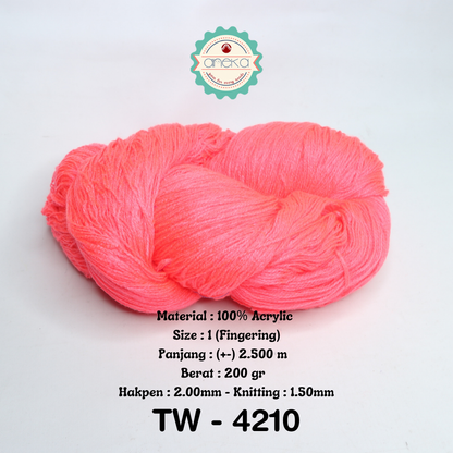 KATALOG - Benang Rajut Wool Aneka / Wol / Siet Yarn 200 gram (BENTUK HANK, TIDAK DIGULUNG) Part 1