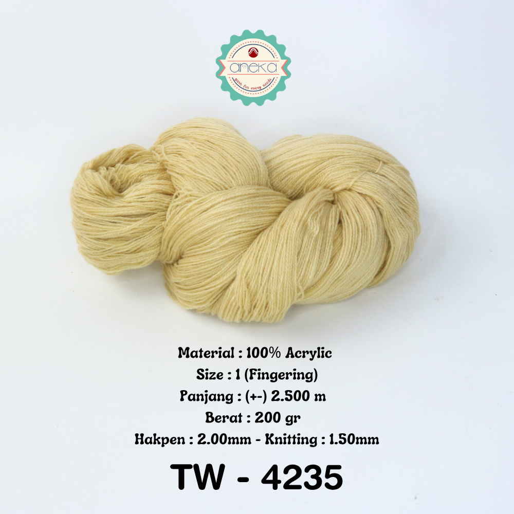 KATALOG - Benang Rajut Wool Aneka  / Wol / Siet Yarn 200 gram (BENTUK HANK, TIDAK DIGULUNG) Part 2