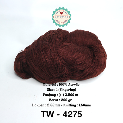 KATALOG - Benang Rajut Wool Aneka  / Wol / Siet Yarn 200 gram (BENTUK HANK, TIDAK DIGULUNG) Part 2